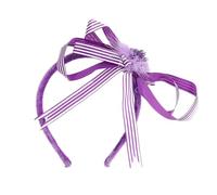 XINGLIDA Cerchietto per capelli, decorazione per Halloween con fiocco, delicato cerchietto per capelli con fiocco, accessorio per capelli da donna e ragazzi (PL)