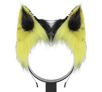 XINGLIDA Fascia per capelli, a tema anime, con orecchie di gatto, con orecchini in lega, per appassionati di film, in peluche, per adolescenti e adulti (M #)