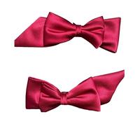 XINGLIDA Fermaglio per capelli, 1 paio di fermagli per capelli da donna con perle e fiocco lungo, stile francese, per matrimoni e feste, accessori per capelli (G#)