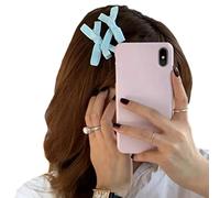 XINGLIDA Fermaglio per capelli, con fiocco, forcina per capelli, accessori per capelli (BL#)