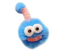 XINGLIDA Fermaglio per capelli in peluche a forma di cartone animato, per adolescenti e ragazze, graziose, forcine per capelli con clip laterale, per donne, forcine pelose per bambini (2#)