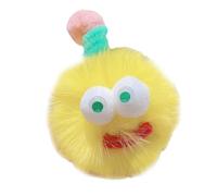 XINGLIDA Fermaglio per capelli in peluche a forma di cartone animato, per adolescenti e ragazze, graziose, forcine per capelli con clip laterale, per donne, forcine pelose per bambini (4#)