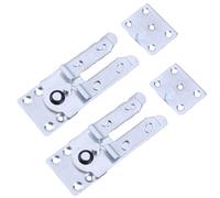 XINGLIDA Fodere per divano geometrico 2 pezzi/set di cerniere combinate per divani, connettori articolati regolabili e raccordi stabili per mobili, 3 tipi