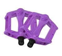 Xinglongs Bike Pegs - 6 paia di pedali antiscivolo per bicicletta, in plastica e ferro, colore: viola
