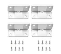 Xinglongs Kit di cerniere di ricambio per refrigeratori Coleman, confezione da 10 con viti, ABS bianco