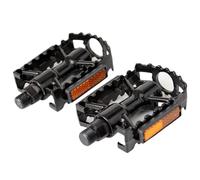 Xinglongs Pedali universali per bici in lega di alluminio, 1/2 paia, piattaforma piatta per strada/MTB (2 paia)