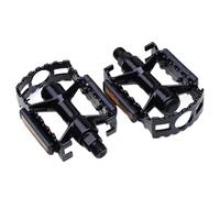 Xinglongs Pedali universali per bici in lega di alluminio, 3 paia, piattaforma piatta per strada/MTB