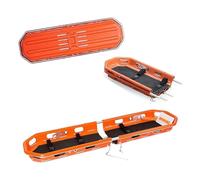 XINGLUOY Barella di Soccorso di Emergenza Medica a Cesto, barella Pieghevole Portatile Staccabile con Imbracatura Speciale, Adatta for Soccorso in Mare/Aria/Montagna/antincendio/all'aperto