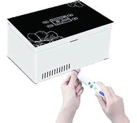 XINGLUOY Frigorifero for insulina, mini frigo elettrico, borsa frigo, contenitore for insulina elettrico, termostato USB, adatto for viaggi/interferone/conservazione di medicinali, 2 batterie