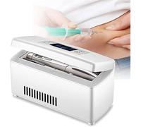XINGLUOY Scatola for frigorifero for medicinali for auto con display LCD Scatola for medicinali refrigerata for diabetici ricaricabile for frigorifero for auto for viaggi in auto a casa