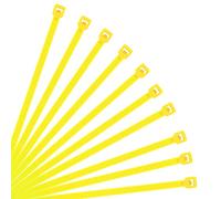 XINGO Fascette in nylon con chiusura lampo autobloccanti per cavi di sicurezza, forza minima 18,1 kg, confezione da 500 pezzi, (250mm x 3.6mm, Pornografico)