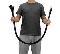 XINGO Fascette stringicavo lungo, nero, 1500 mm x 9 mm, resistenza alla trazione, 80 kg, resistenti ai raggi UV, set lungo, grandi fascette per la gestione dei cavi