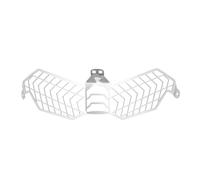 XingPuBhD Protezione Fari Per Benelli Per TRK702 Per TRK 702 2023 Griglia Di Protezione Per Faro Anteriore Griglia Di Protezione Per Faro Anteriore Per Moto Griglia Faro(Silver)