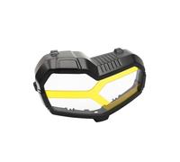 XingPuBhD Protezione Fari Per C400X 2018 2019 2020 2021 2022 2023 2024 2025 Per C400 X 2019-2024 Protezione Per Faro Anteriore Per Moto Copriobiettivo Protettivo Griglia Faro(A-1 Yellow)