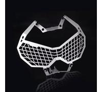 XingPuBhD Protezione Fari Per CRF1100L Per AFRICA Per TWIN Per STD 2019-2021 2022 Accessori Per Moto Protezione Faro Griglia Di Protezione Copertura Della Griglia Griglia Faro(Silver)