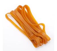 Xingrun 20 Pezzi Elastici di Gomma Pesanti Gialli Grandi Spessi 20x1CM Corda per Cestino della Spazzatura Fasce per Avvolgere Larghi e Robusti per Cartelle di File Industriali per Casa Ufficio Scuola