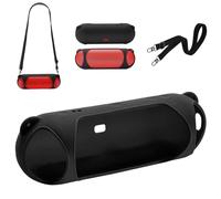 Xingsiyue Custodia in Silicone per Altoparlante Bluetooth Beats Pill, Cover Antigoccia da Viaggio con Tracolla, Protettiva e Portatile