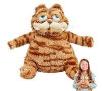 Xingsky Fat Cat Plush, Peluche Arancione Grasso, 30 cm, per Bambini, Adulti, Compleanni, Feste