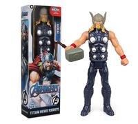 Xingsky Thor Personaggi Thor Toy Mar-vel Aveng-ers figure 30 cm, giocattolo Aveng-ers per bambini dai 3 anni in su