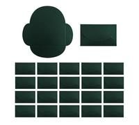 XINGSUI 50 Pezzi 8.9 X 5.7cm di Mini Buste, Verde Scuro, Buste Regalo, Bustes, Senza Finestra, Per Inviti, Cartoline, Carte Regalo Fai Da Te, Natale (Colla E Biglietto Non Inclusi)