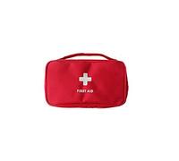 XINGSUI Borsa da presa vuota da 1 pezzo di sicurezza, kit di pronto soccorso portatile da viaggio mini borsa medica, dei farmaci vuota (rossa) per casa, campeggio, posto di lavoro e all'aperto