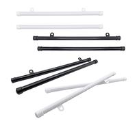 XINGSUI Cornici per poster 33 cm-4 set Appendiabiti per cornici per poster, kit per appendere opere d'arte su tela, per poster, immagini, stampe, foto, mappe, rotoli (con orecchie per appendere)