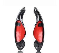 XINGWANGDYSI Estensione del Cambio per Jaguar XF XE F-Pace F-Type Land Rover Discovery 2 Pezzi Leva del Cambio in Fibra per Volante Auto