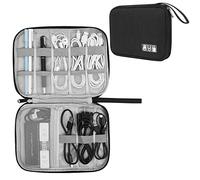 XINGXINRONG Borsa Accessori Elettronici, Elettronica Viaggio Borsa Custodia Cavi Organizzatore per Caricatore Portatile, Chiavetta USB, Auricolare, Scheda SD,Power Bank, Hard Disk, 1 CONFEZIONE