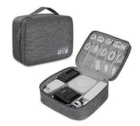 XINGXINRONG Organizer elettronico da viaggio universale per cavi, caricabatterie, telefono, USB, scheda SD, confezione da 1