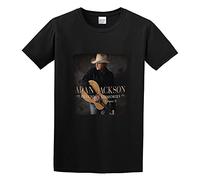 XINGYUE STAR Alan Jackson Precious Memories Vol. II Graphic Tee Unisex 100% Cotton Short-Sleeve T-Shirts Black XL