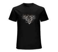 XINGYUE STAR Opeth My Arms Your Hearse 100% Cotton Short Sleeve T-Shirt Black M