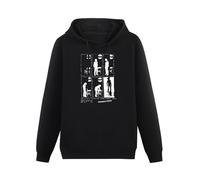 XINGYUE STAR Throbbing Gristle - Gig Flyer - Limited Edition Tribute Hoody Hoody Unisex Ptinted Hoodies Long Sleeve Men's Hooded with Pocket Black L