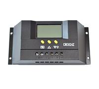 XINHAN Regolatore di carica solare, PWM di generazione di energia fotovoltaica intelligente e controller solare di scarico CM3024Z 30A24V