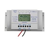 XINHAN Regolatore di carica solare, Solar dedicato a bordo transfrontaliero PWM Controller MPPT40A Display a livello zero