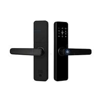 XINHAN Tuya - Serratura elettronica digitale, biometrica, senza chiave, con 4 schede, per casa, ufficio, appartamento, Smart Lock (22 x 170)