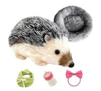 Xinhuju Animal Plush Toy - Soft Hedgehog Lavish, Silicone Model | Spunky Hedgehog Stuffed, Simulation Indoor Home Decorations for Living Room, Bedroom, Study