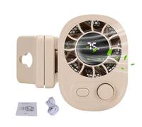 Xinhuju Clip of the Fan in Life On, Clip il ventilatore su Portable Life - Fan personale - 1800 mAh Portable Life Clip in un frigorifero portatile portatile per il campeggio