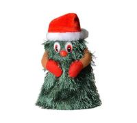 Xinhuju Decorazione per Albero di Natale Animato - Decorazione Natalizia Animata, Albero e Canto, Giocattolo Regalo per Festa del Ringraziamento, Natale, Halloween |