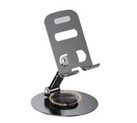 Xinhuju del telefono rotante - Montaggio a cella pieghevole 360, supporto flessibile forte per smartphone, design leggero portatile | Porta desktop da scrivania sul posto di lavoro Uffici Via