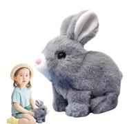 Xinhuju Il coniglio salta per le ragazze, lussuosi coniglietti che saltano | Lenza un giocattolo coniglio finto salto elettrico falso - Salotto per bambini.