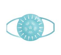 Xinhuju Silicone Food Steamer - Cestino flessibile per vapore sicuro per lavastoviglie alimentare | Multi -Use STEVANT Committente accessorio per la cucina pieghevole con piedi forti verdure