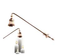 Xinhuju Wick Flame Snuffer - Automatic Fire Extinguishing, durevole Stainless Steel Stopper Multi-Color Candle Extinguisher Safe Use | Ideal for Housewarming, Christmas, and Birthday