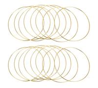 Xiniy 16Pcs 8 Pollici Anelli Dream Catcher Cerchi nel Metallo macramè per E Forniture Dream Catcher,