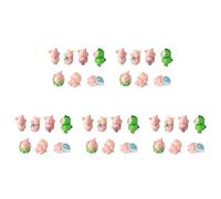Xiniy 35 PZ Maiale nel Plastica Decorazione per La Casa DIY Figurine Paesaggio Accessori Fata Giardino Miniature Decorazioni per La Stanza