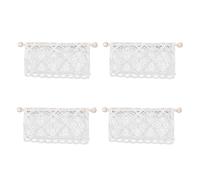 Xiniy 4X Tende Accessori per Mobili in Miniatura Finestra Valance con in Scala 1:12 Beige