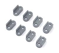 Xiniy 8X per D12 B14 B24 B16 B36 per Auto Ammortizzatore Molle Un Balestra Staffa di Montaggio per Fisso, Titanio