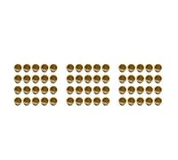 Xiniy Inserto per Candele nel Metallo da 60 Pezzi per Candele Coniche Portacandele Set Portacandele DIY per Tavolo Candele Albero
