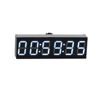 Xiniy Mini Orologio Digitale da 0,36 Pollici W Secondo Modulo Display Spegnimento Memoria Regolazione Luminosità -D