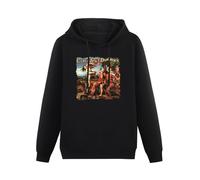 XINJIEDIAN Crash Test Dummies God Shuffled His Feet Hoody Unisex Long Sleeve Hooded with Pocket Black S