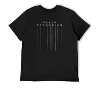 XINJIEDIAN Death Stranding Hideo Kojima Video Game O-Neck 100% Cotton Short Sleeve Unisex T-Shirt XXL